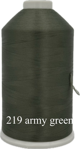 Army Green Wooly Nylon Thread - 10,000 yds