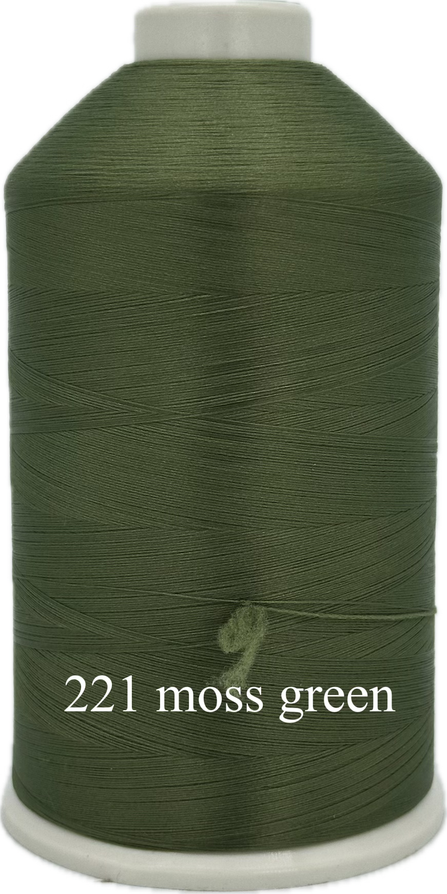 Moss Green Wooly Nylon Thread - 10,000 yds