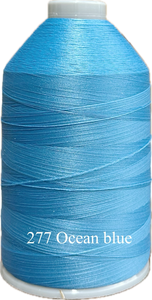 Ocean Blue Wooly Nylon Thread - 10,000 yds